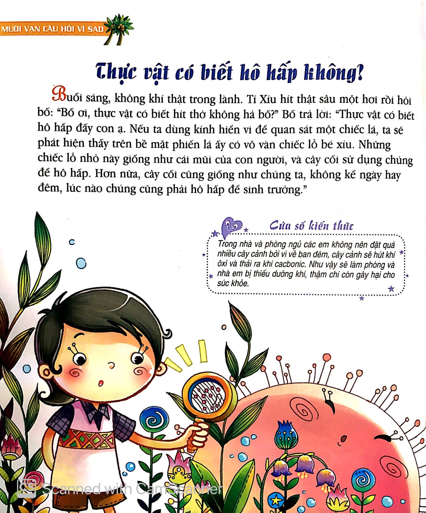 mười vạn câu hỏi vì sao phiên bản mới - thực vật diệu kì (tái bản 2019)