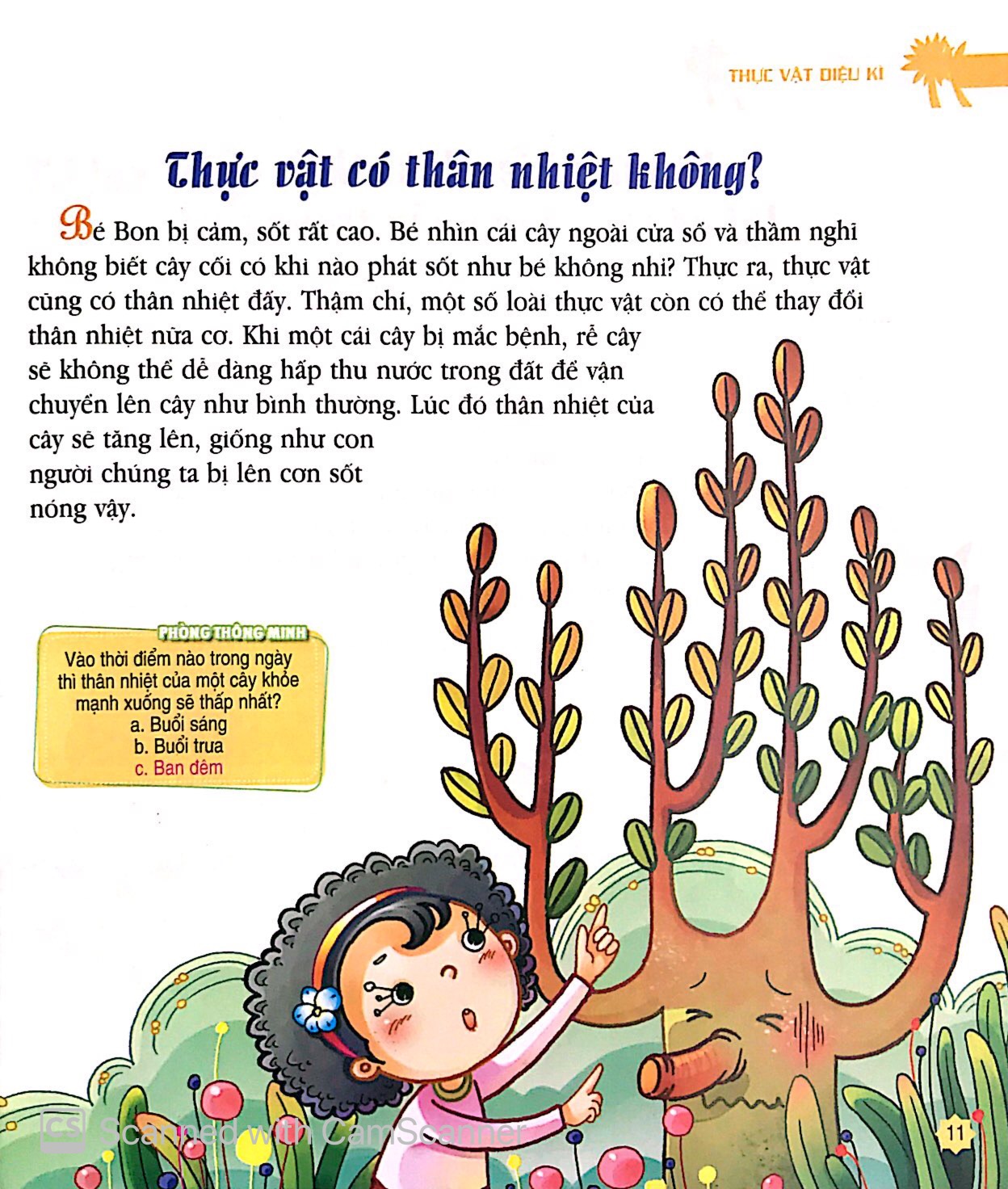 mười vạn câu hỏi vì sao phiên bản mới - thực vật diệu kì (tái bản 2019)