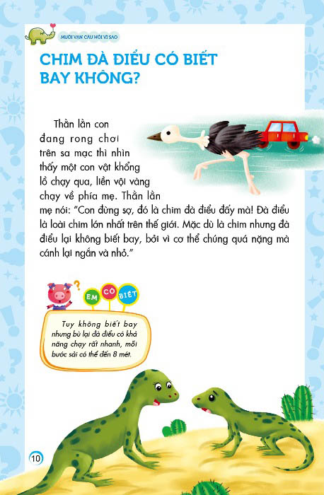 mười vạn câu hỏi vì sao - thế giới động vật (tái bản 2023)