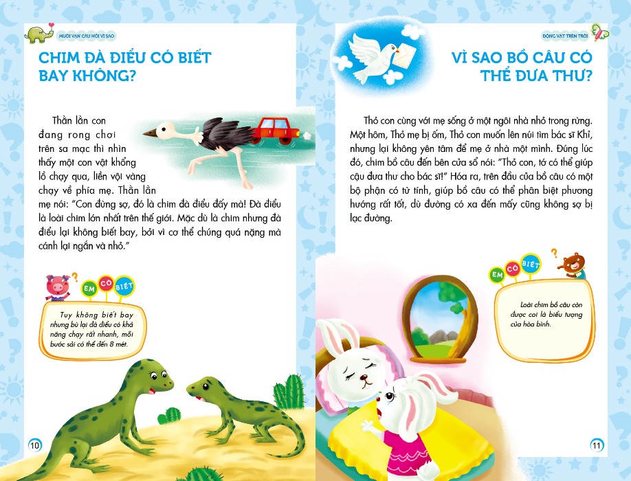 mười vạn câu hỏi vì sao - thế giới động vật (tái bản)