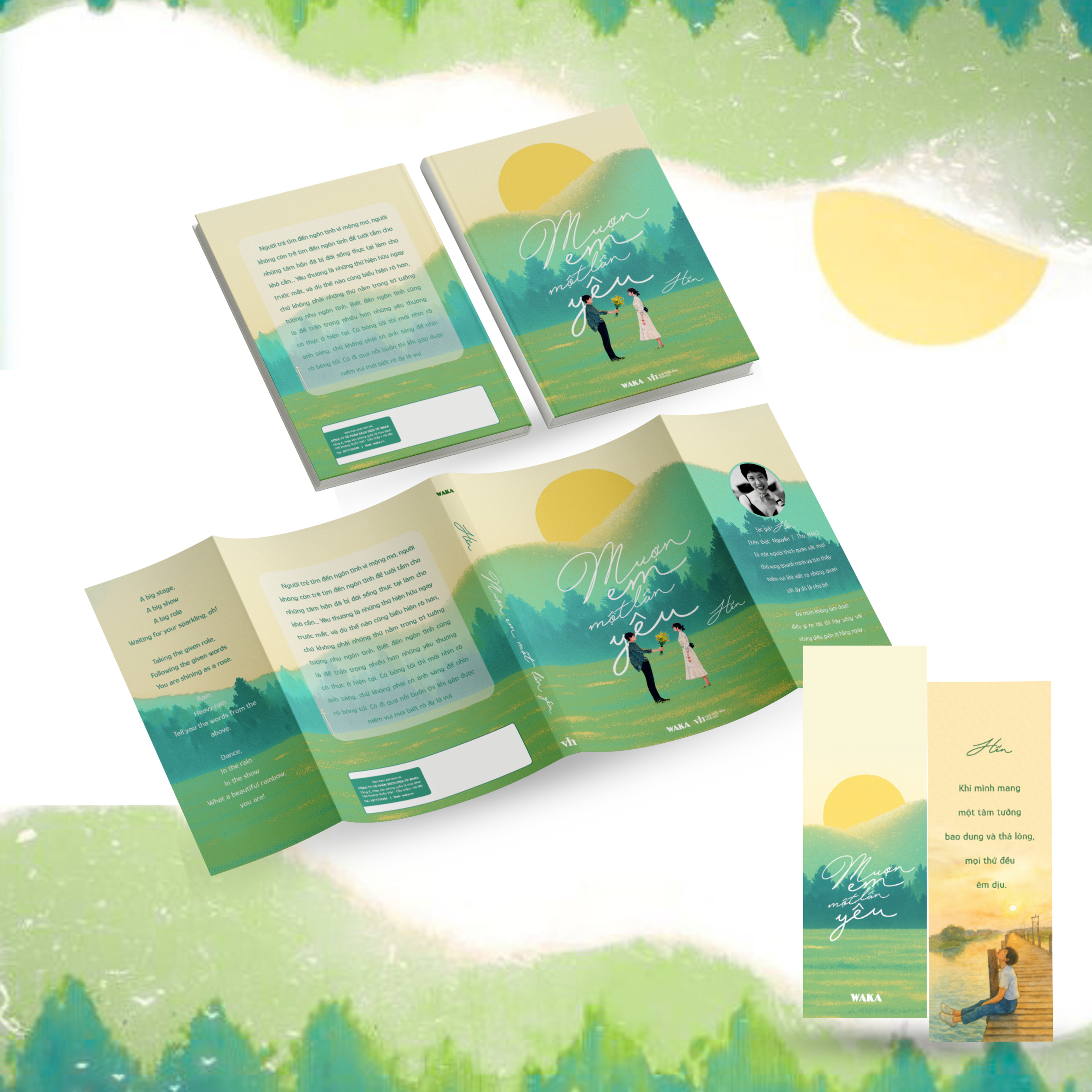 Muon Em Mot Lan Yeu - Tang Kem Bookmark 2 Mat