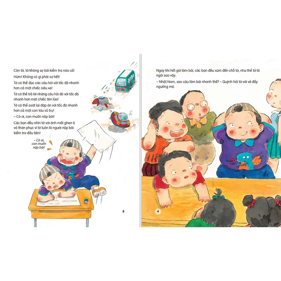 muốn học giỏi không khó - cẩn thận khi làm bài kiểm tra