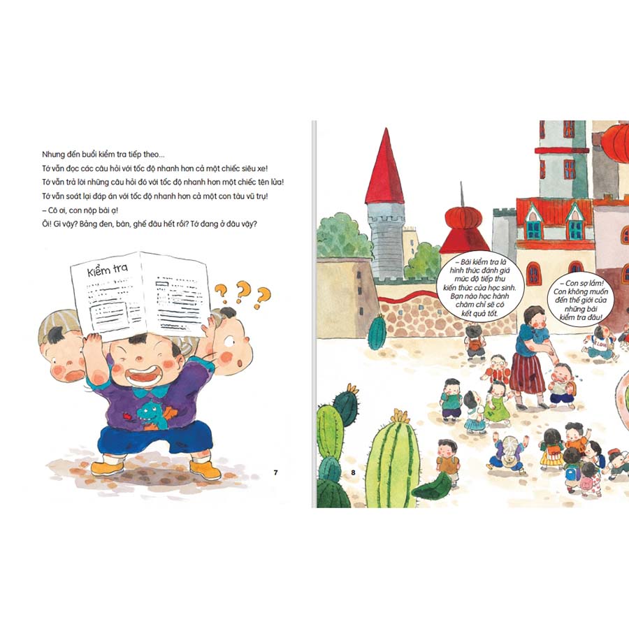 muốn học giỏi không khó - cẩn thận khi làm bài kiểm tra