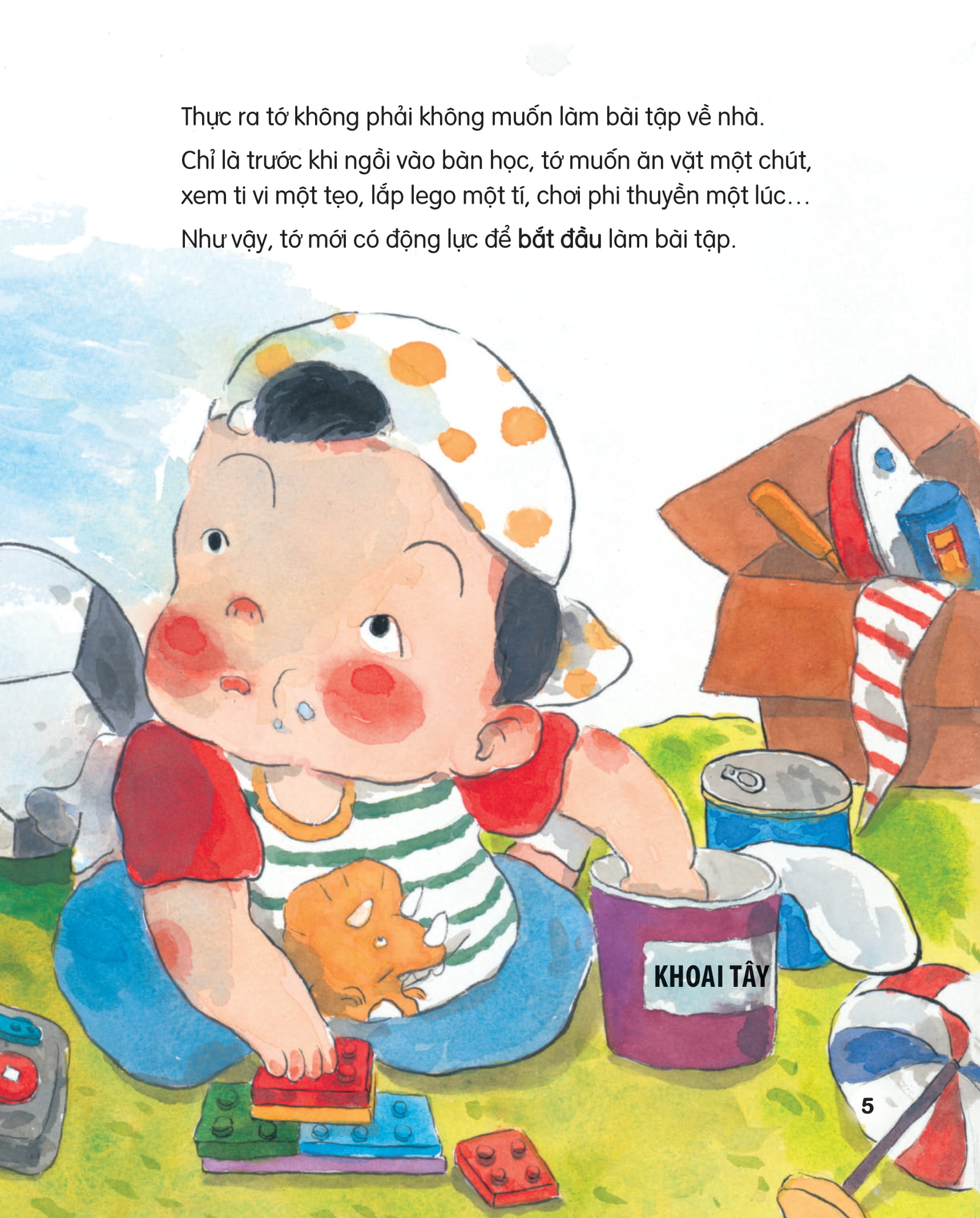 muốn học giỏi không khó - làm hết bài tập rồi mới chơi