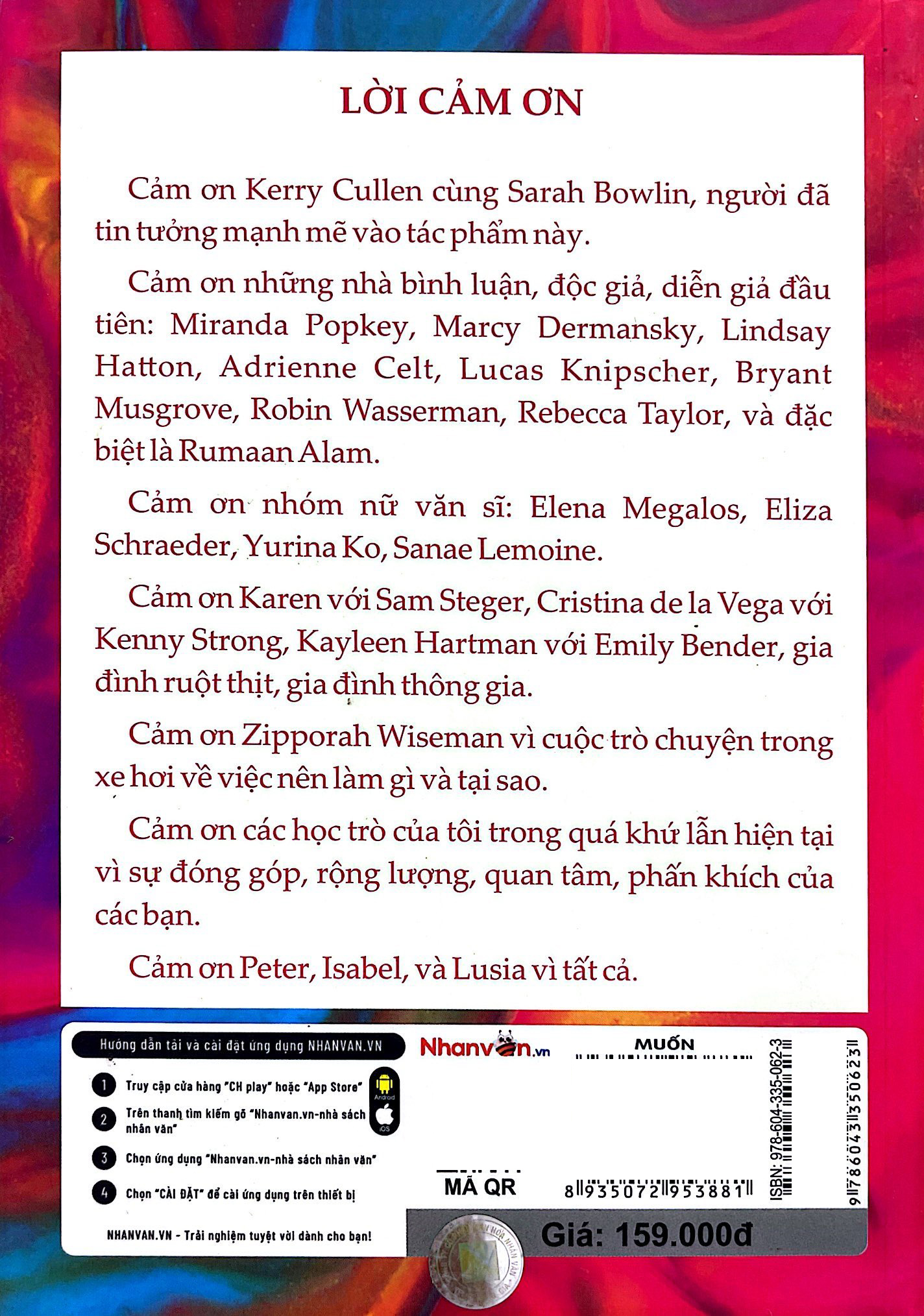 muốn - một tiểu thuyết