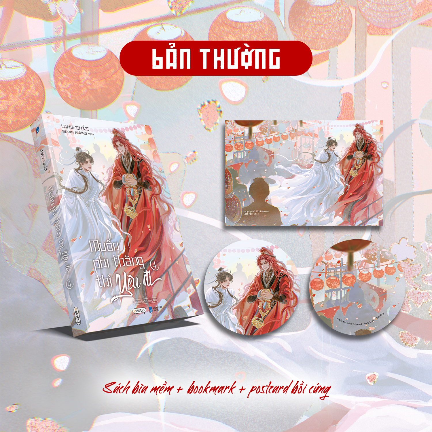 muốn phi thăng thì yêu đi - tập 4 - tặng kèm bookmark tròn hai mặt + postcard bồi cứng