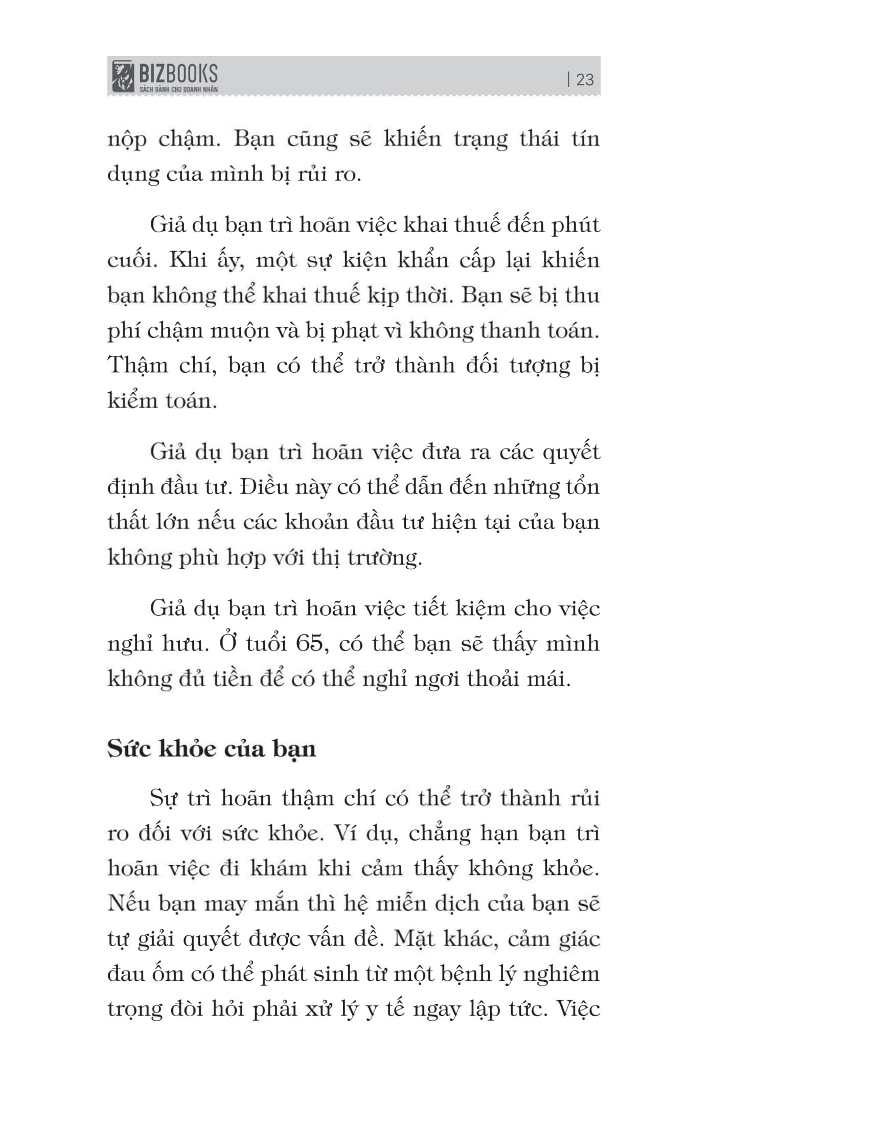 muốn thành công nói không với trì hoãn - 21 nguyên tắc vàng đập tan sự trì hoãn