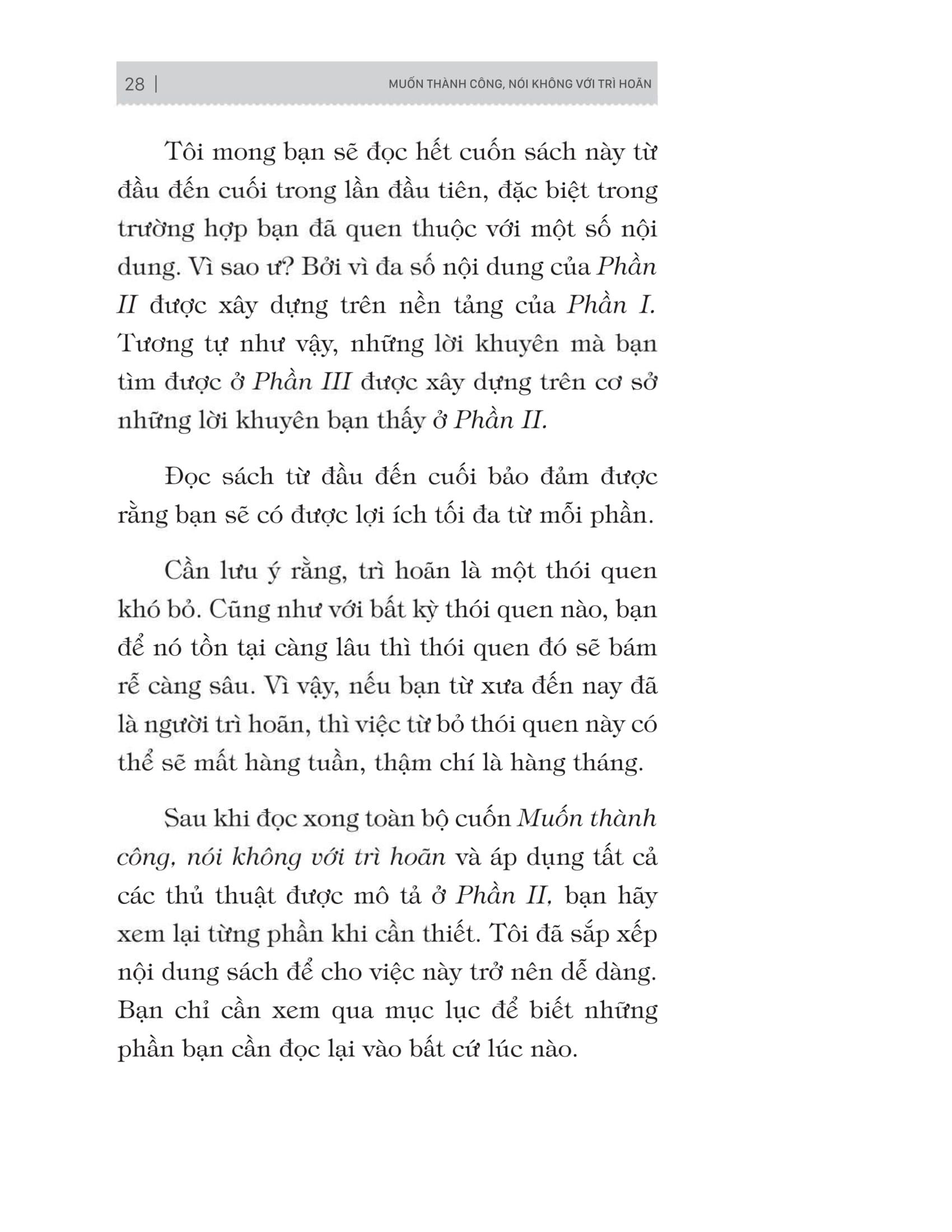 muốn thành công nói không với trì hoãn - 21 nguyên tắc vàng đập tan sự trì hoãn