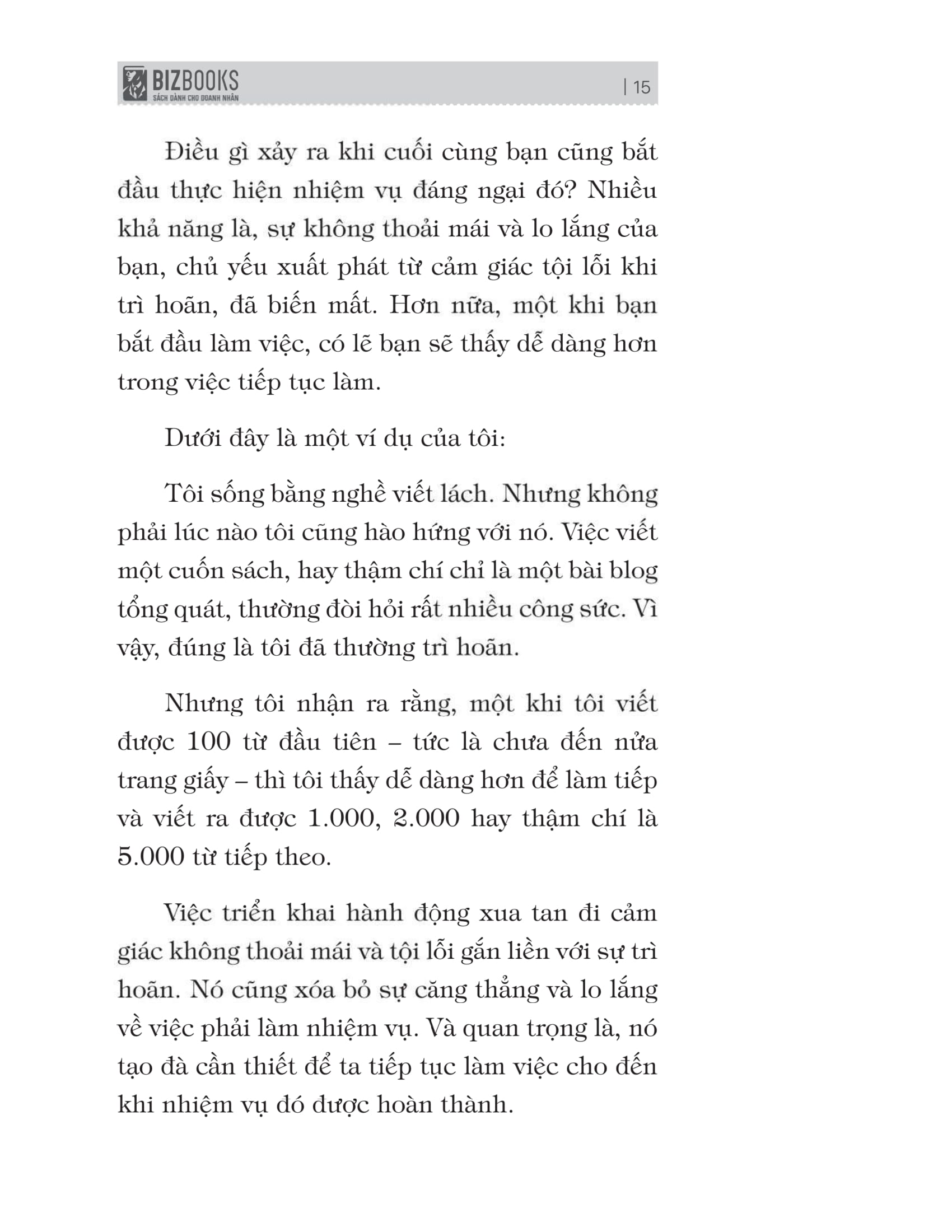 muốn thành công nói không với trì hoãn - 21 nguyên tắc vàng đập tan sự trì hoãn