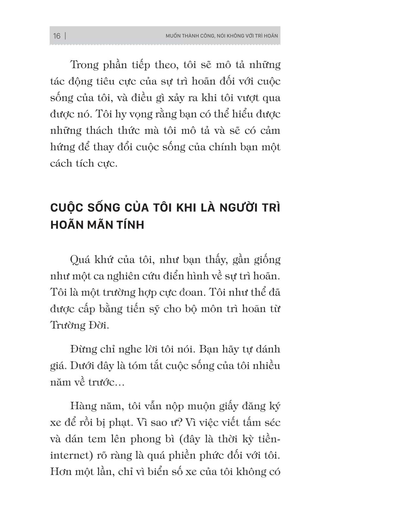muốn thành công nói không với trì hoãn - 21 nguyên tắc vàng đập tan sự trì hoãn