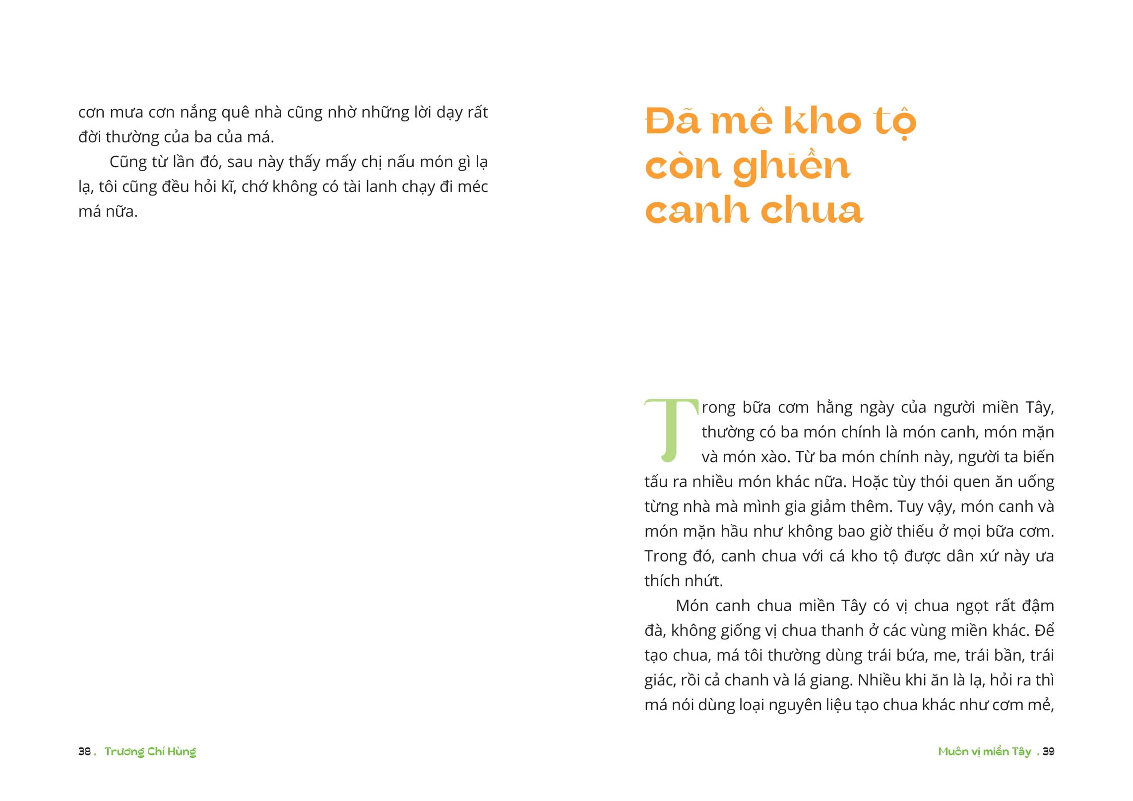 muôn vị miền tây