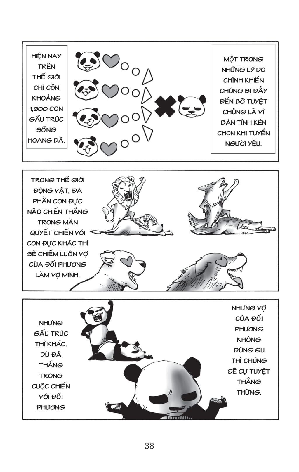 muông thú dạy ta bài học cuộc sống