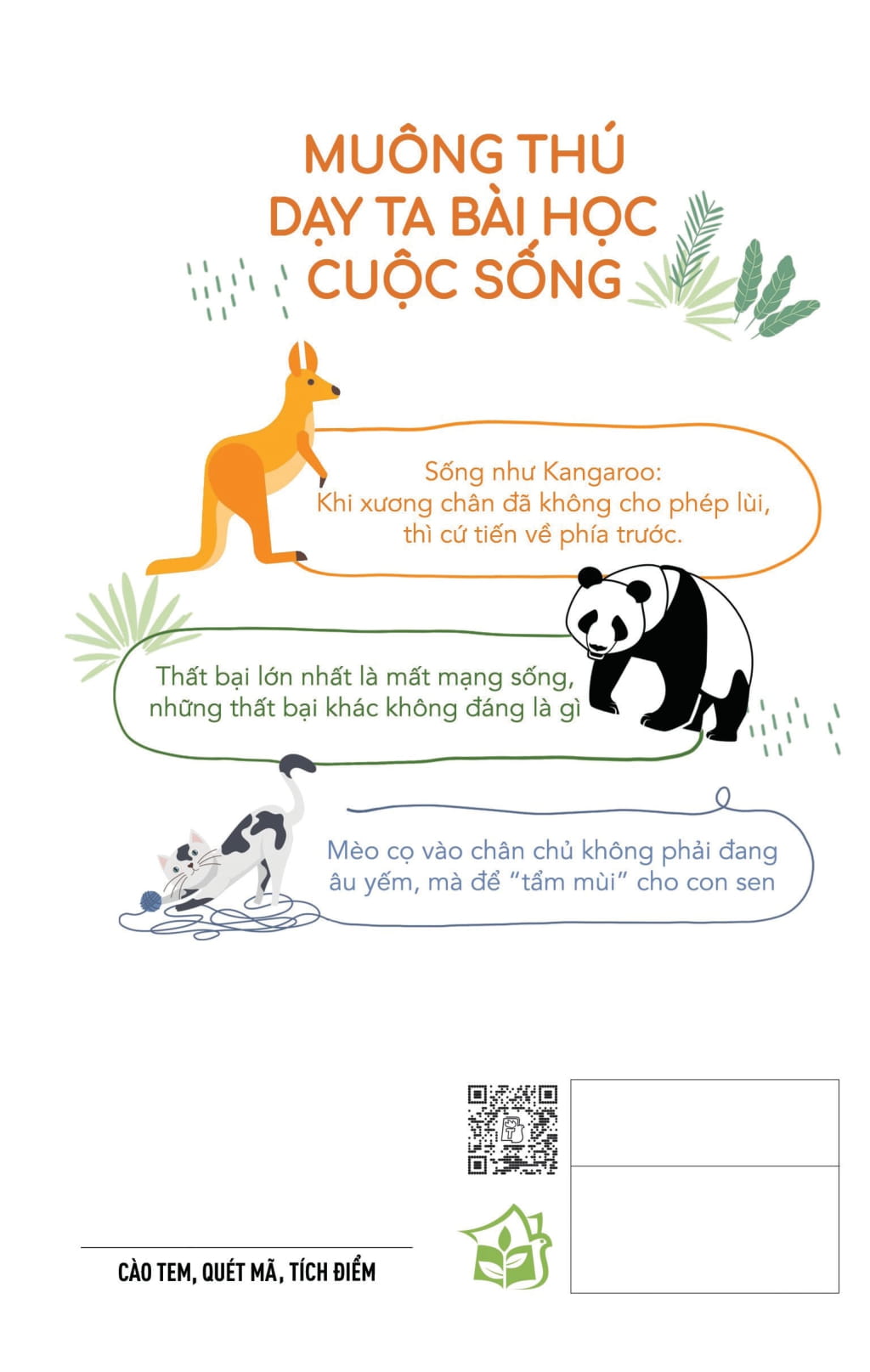 muông thú dạy ta bài học cuộc sống