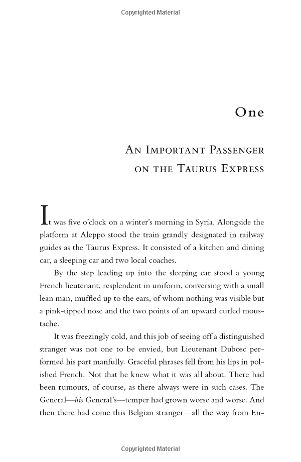 murder on the orient express: a hercule piorot mystery