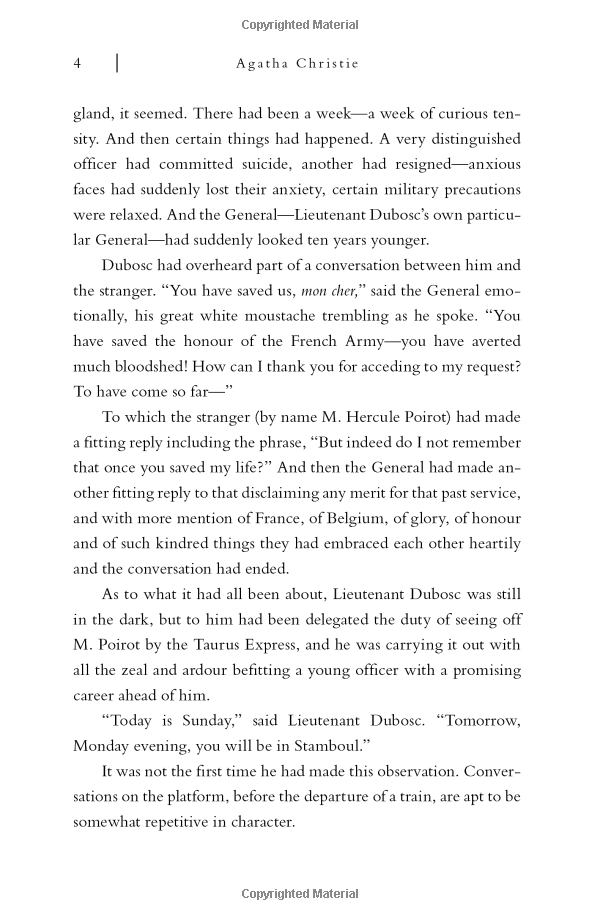 murder on the orient express: a hercule piorot mystery