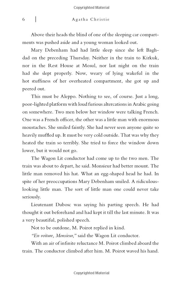 murder on the orient express: a hercule piorot mystery