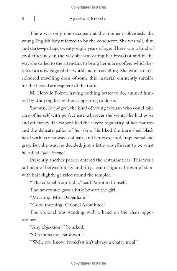 murder on the orient express: a hercule piorot mystery