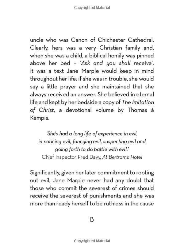 murder, she said: the quotable miss marple