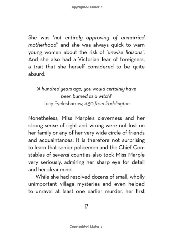 murder, she said: the quotable miss marple