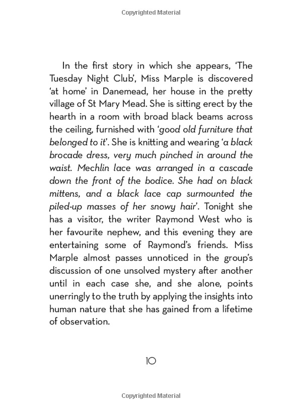 murder, she said: the quotable miss marple