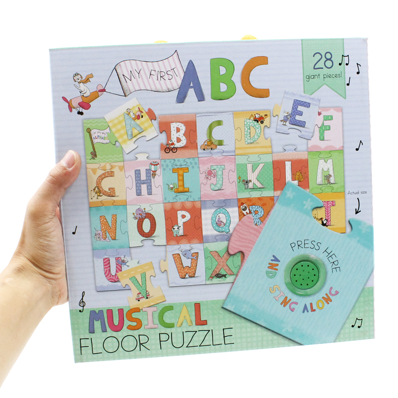 musical floor puzzle - my first abc (28 giant pieces)