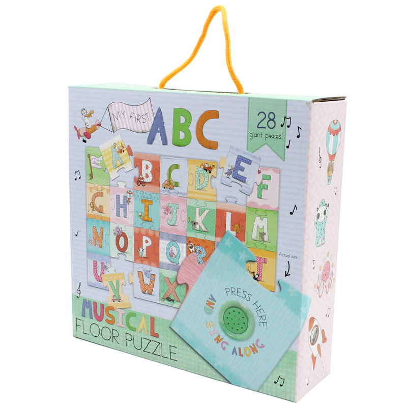 musical floor puzzle - my first abc (28 giant pieces)