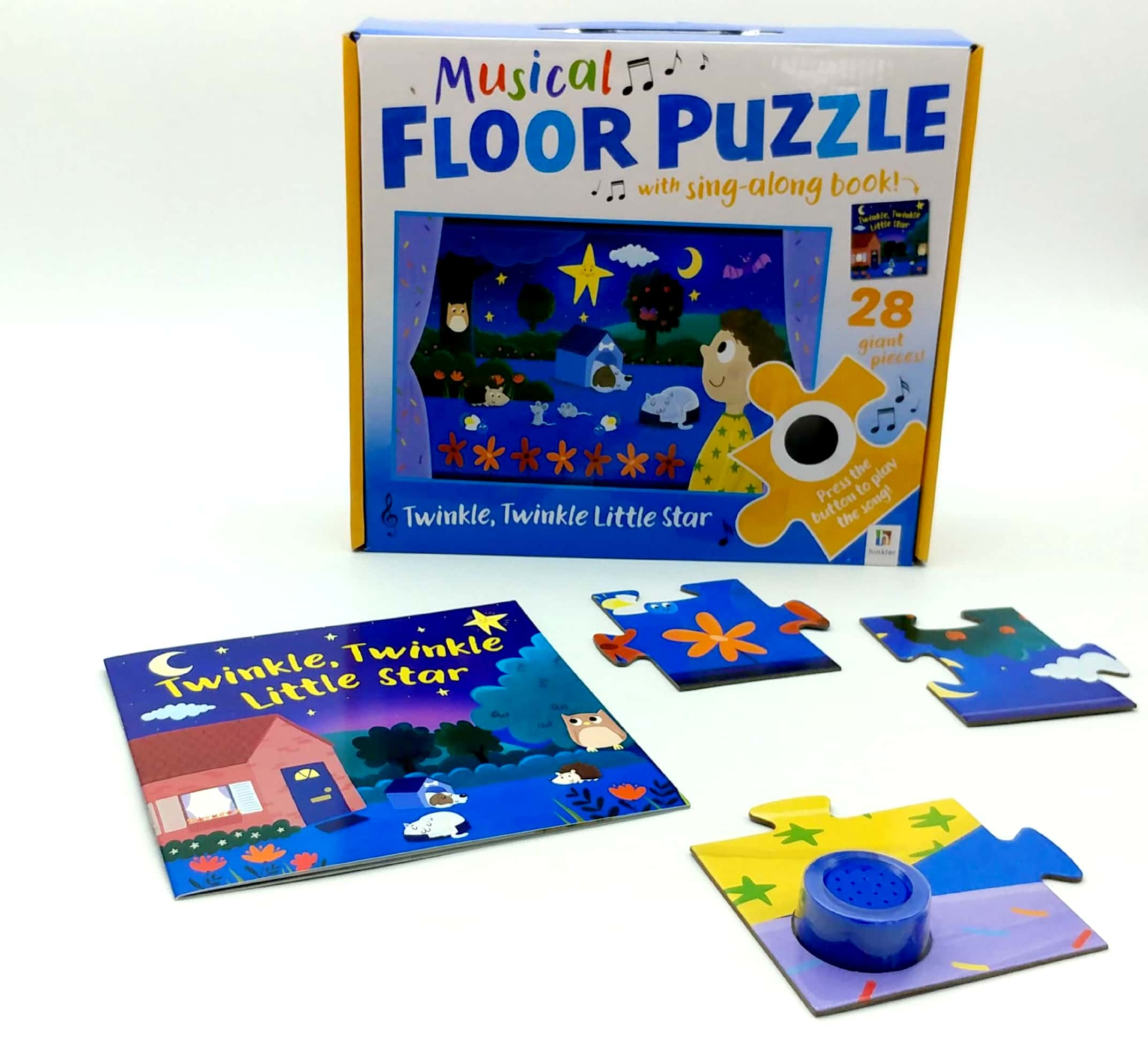 musical floor puzzle: twinkle, twinkle little star