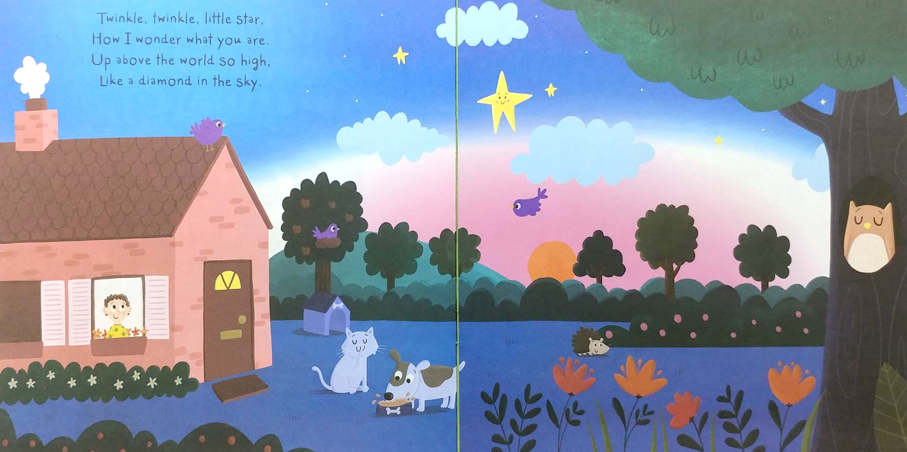 musical floor puzzle: twinkle, twinkle little star