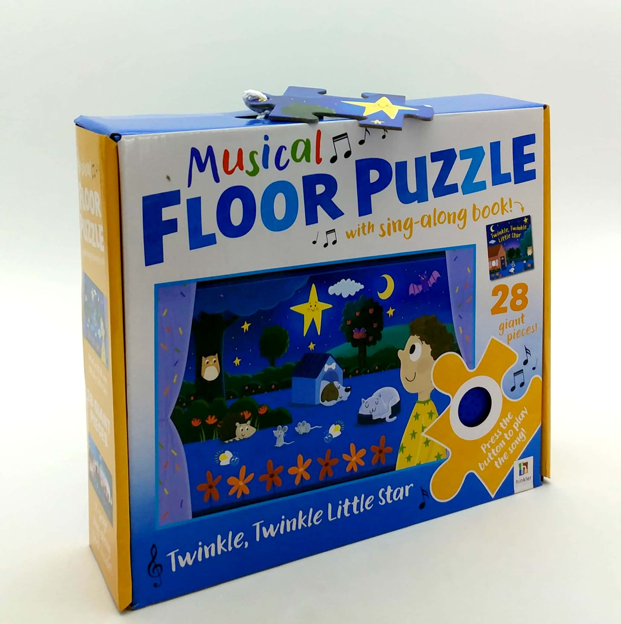 musical floor puzzle: twinkle, twinkle little star