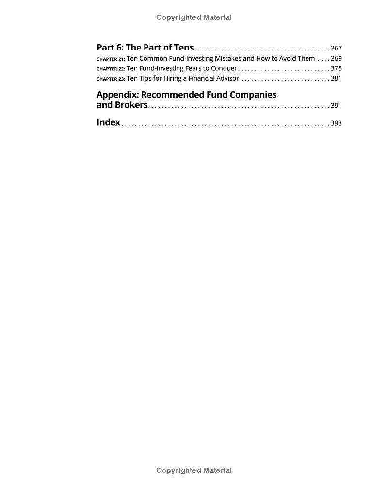 mutual funds for dummies 8th edition