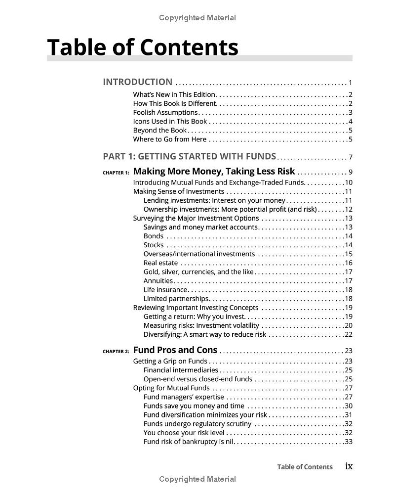 mutual funds for dummies 8th edition