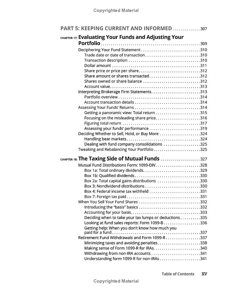 mutual funds for dummies 8th edition