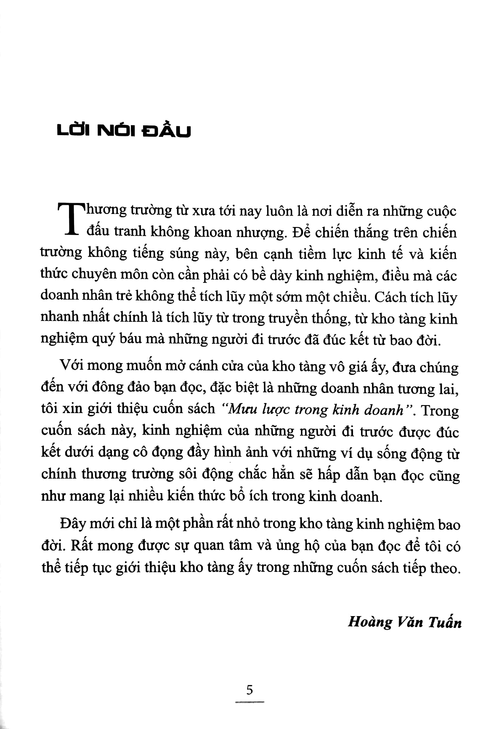 mưu lược trong kinh doanh (tái bản 2020)