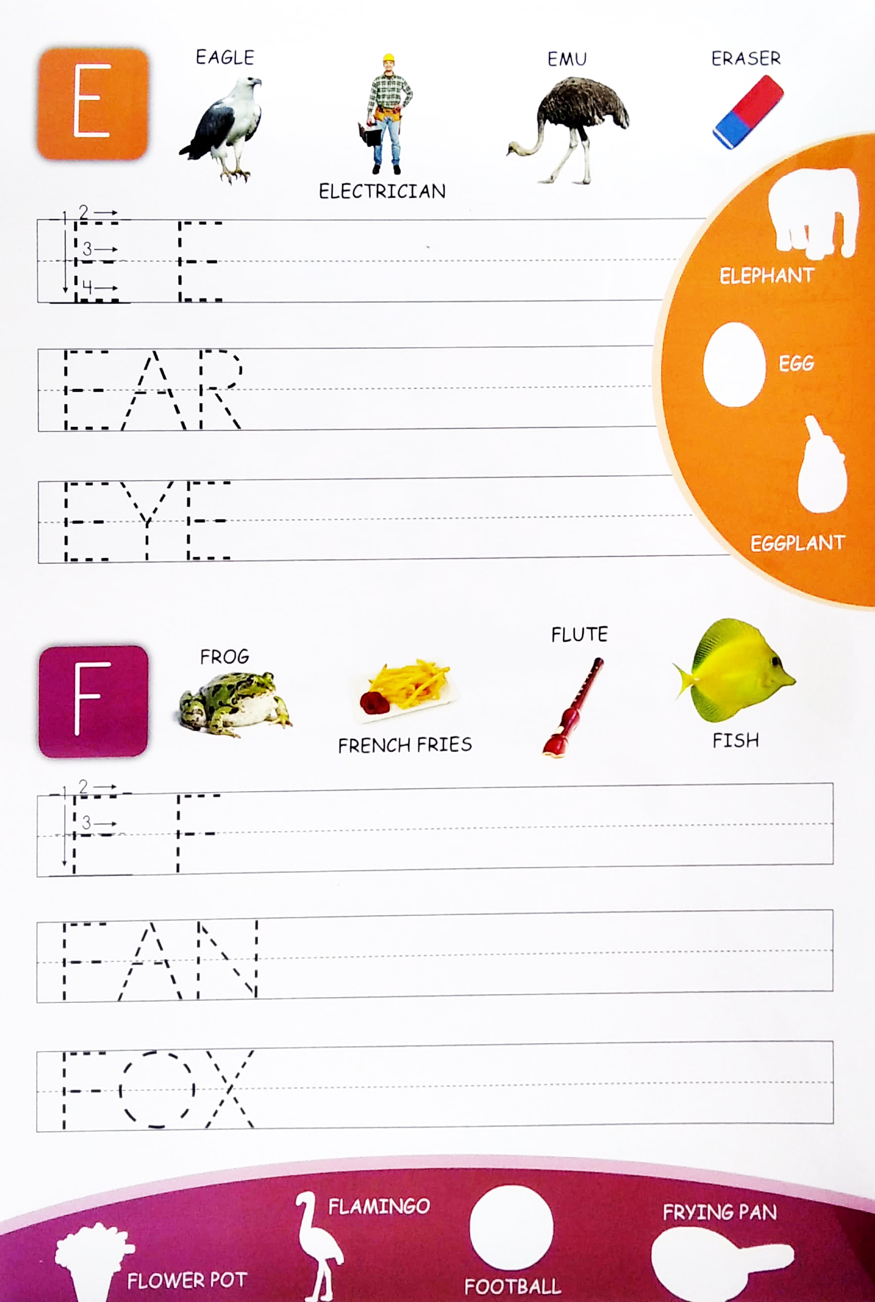 my abc stickers & writing book