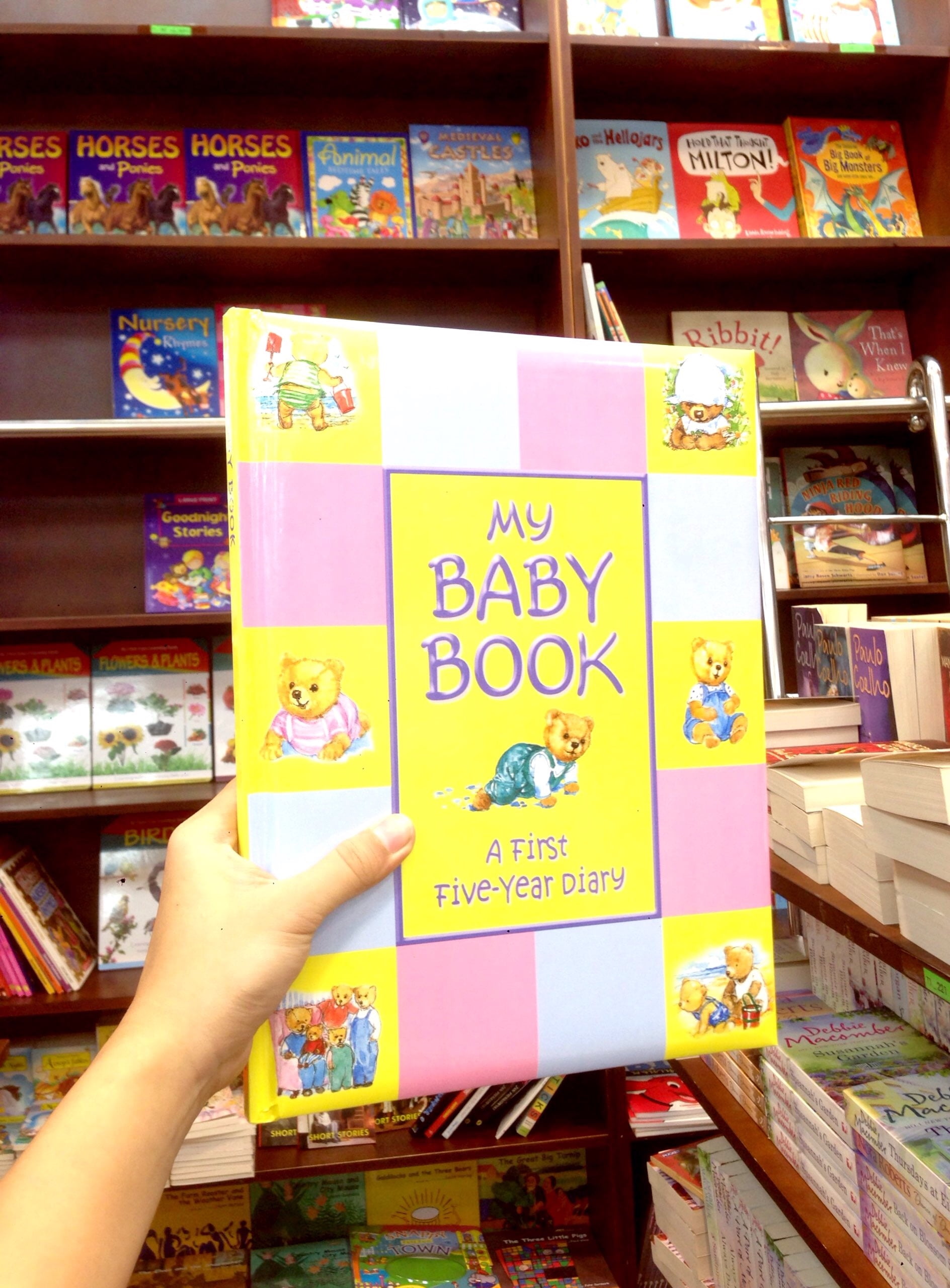 my baby book - a first five year diary (baby record book)