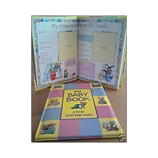 my baby book - a first five year diary (baby record book)