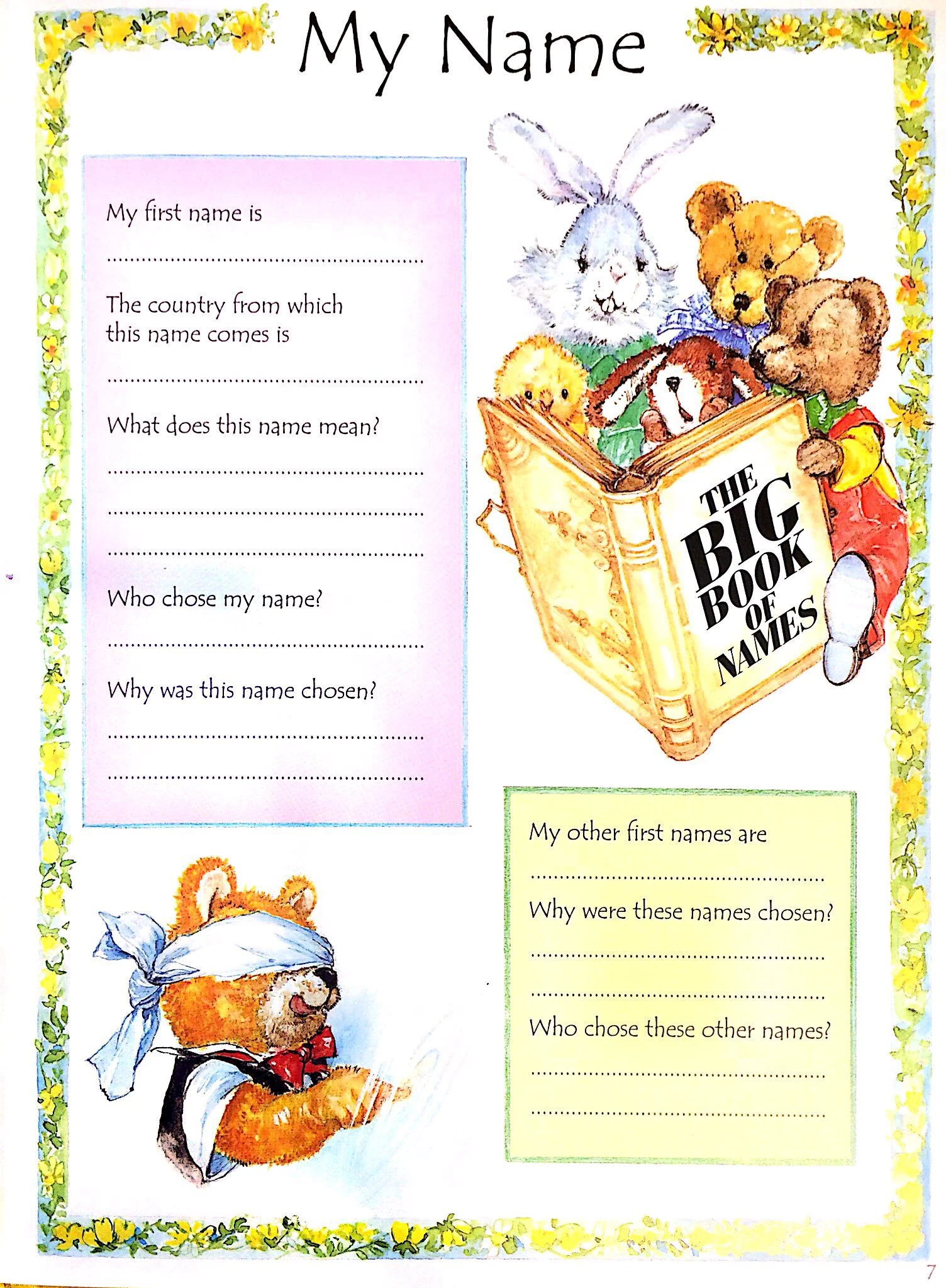 my baby book - a first five year diary (baby record book)