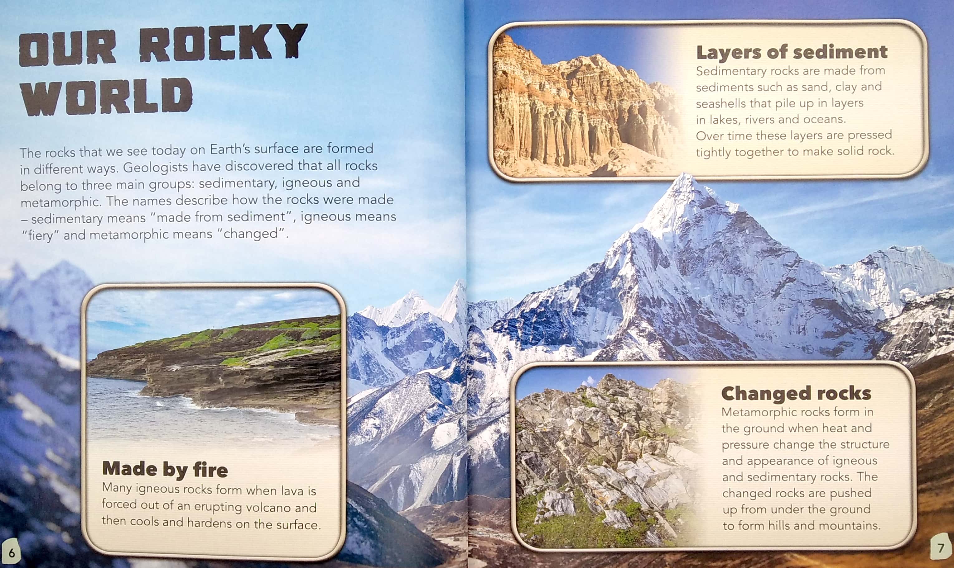 my best book of rocks and fossils