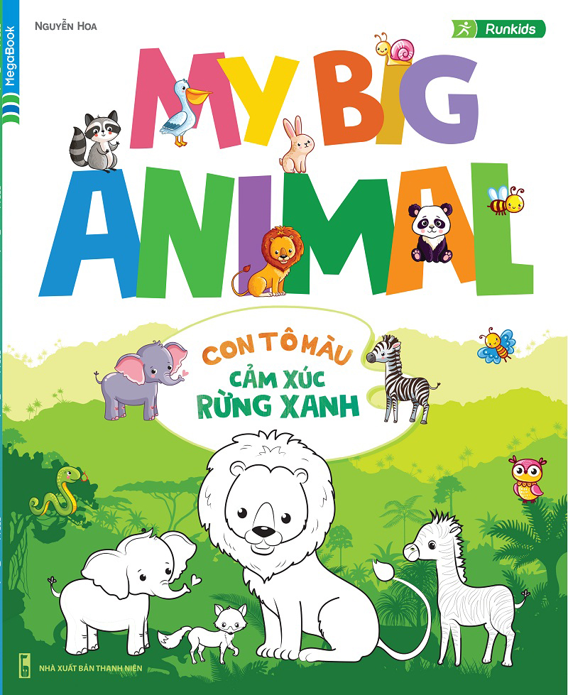 my big animal - con tô màu cảm xúc rừng xanh