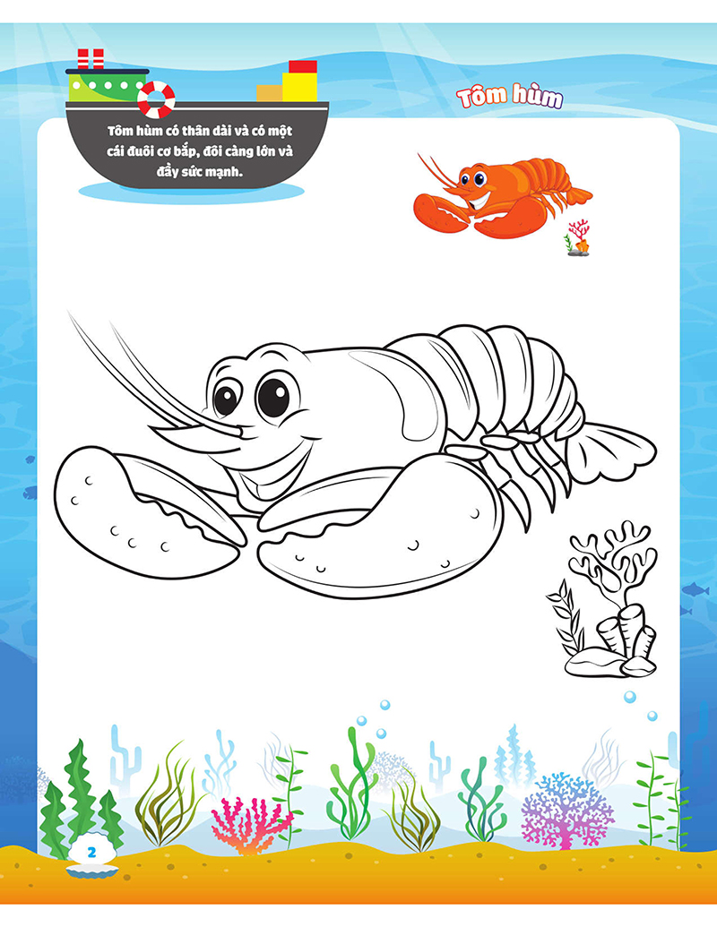 my big ocean - con tô màu cảm xúc đại dương