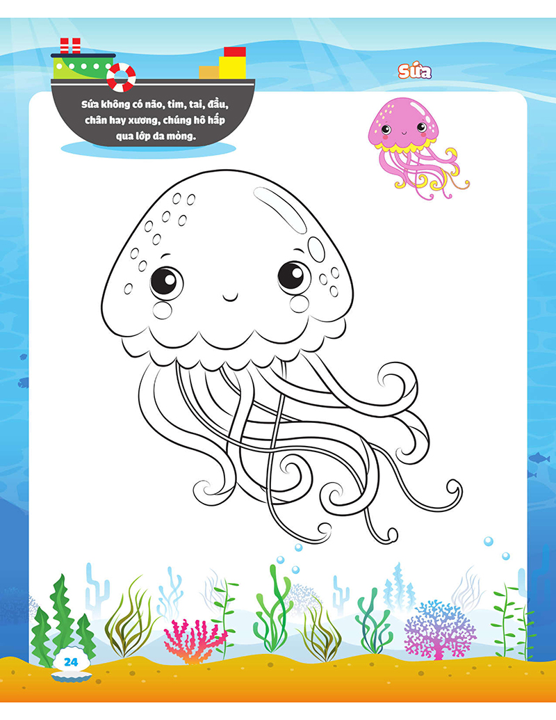 my big ocean - con tô màu cảm xúc đại dương