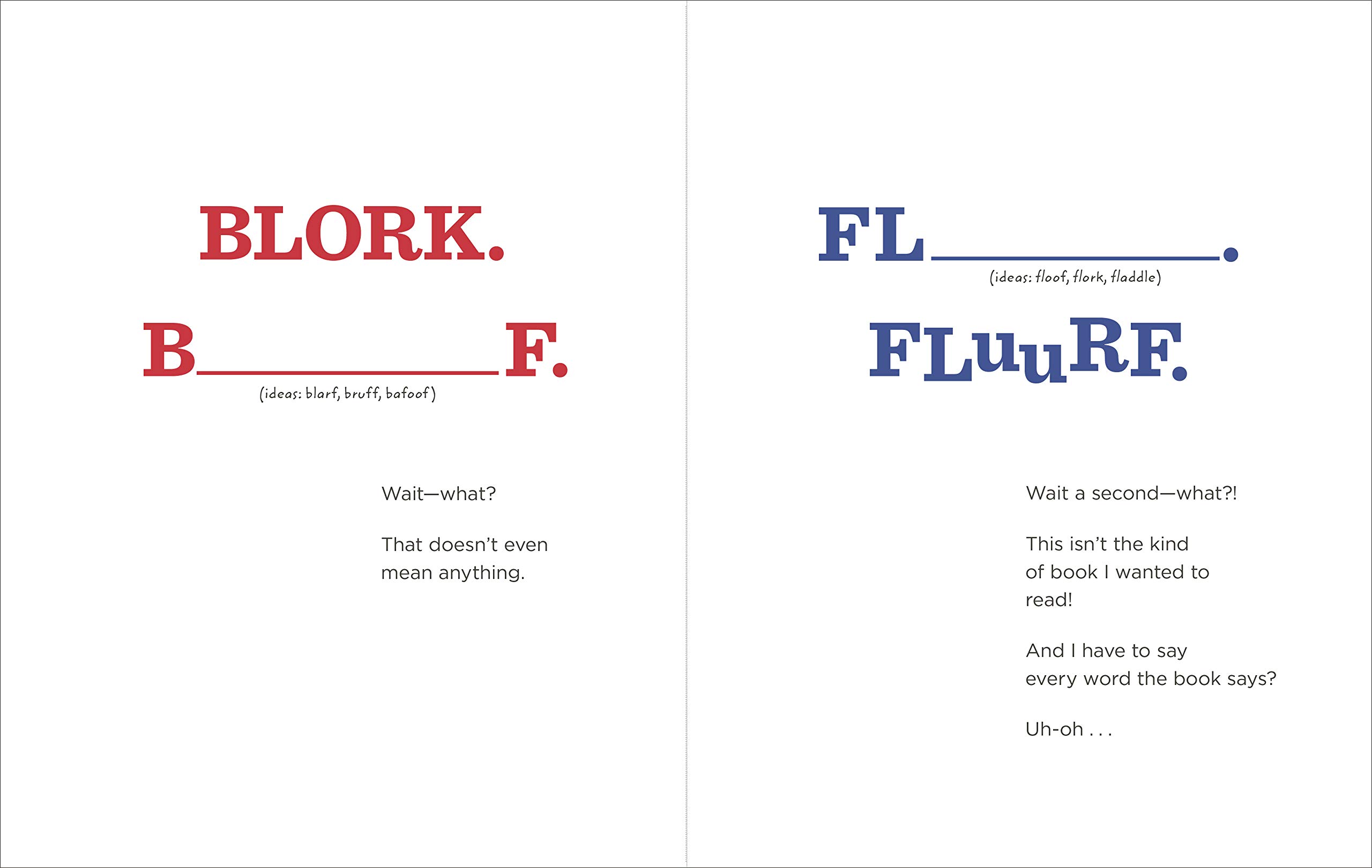 my book with no pictures