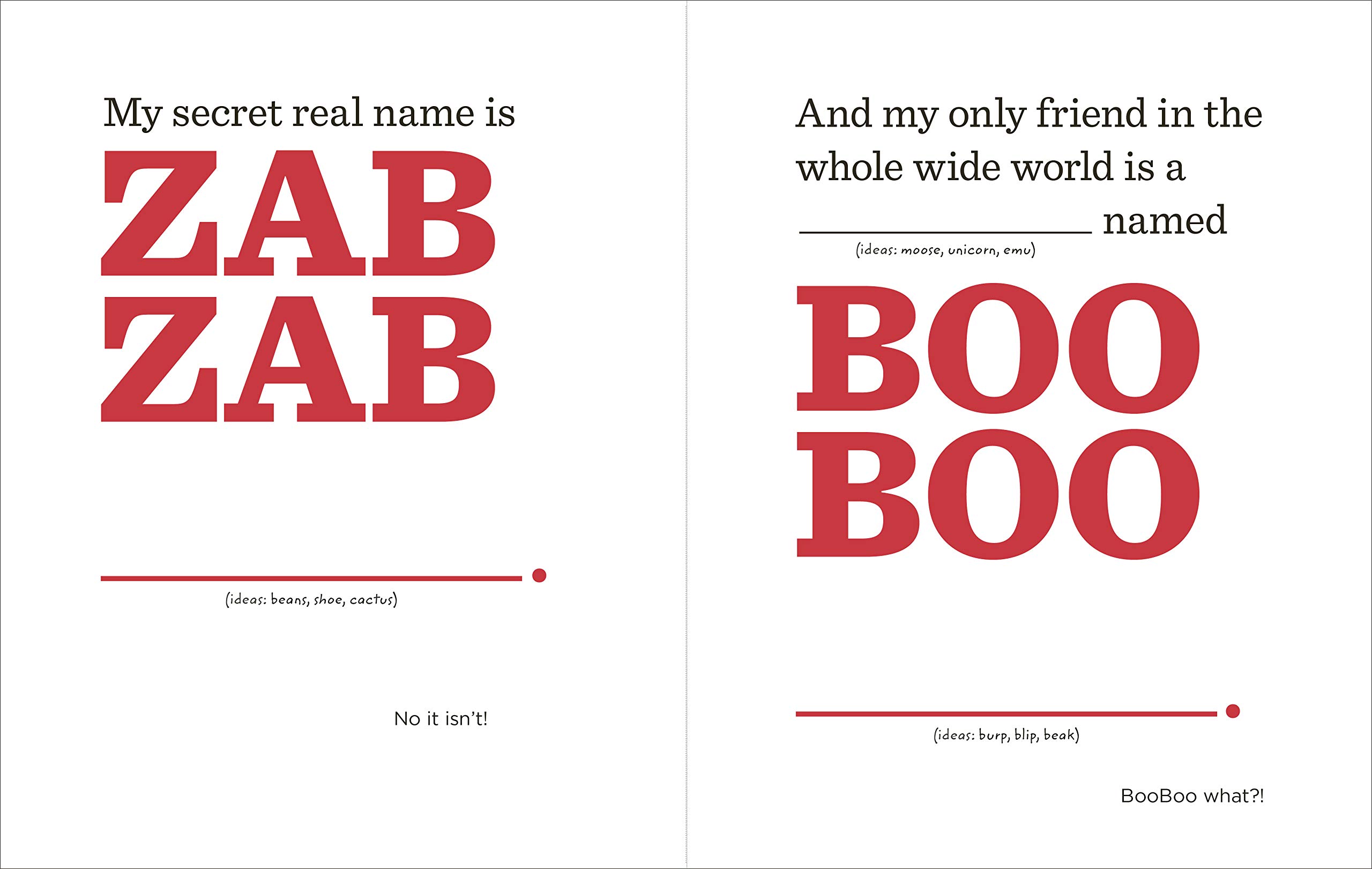 my book with no pictures