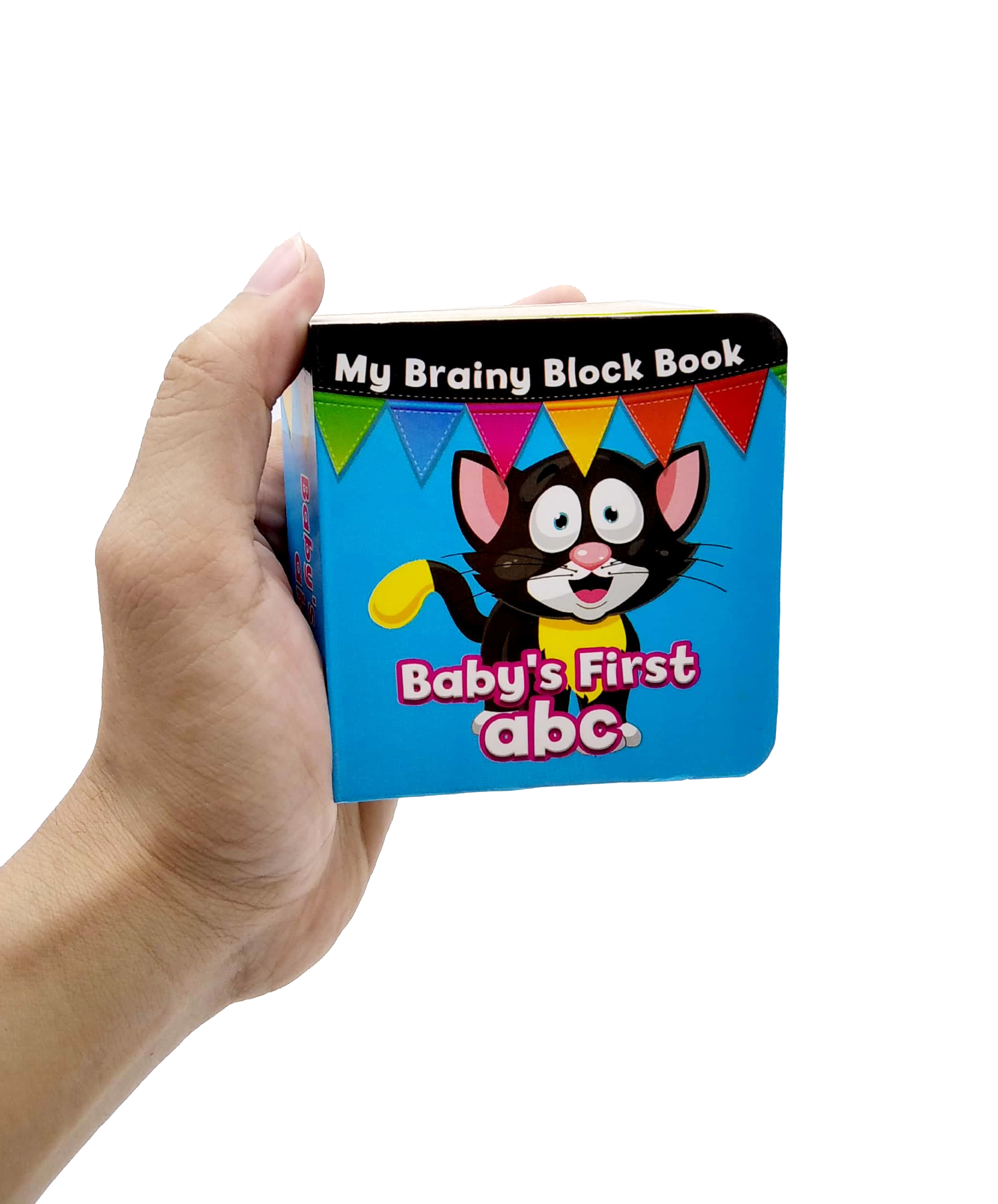 my brainy block books: baby's first abc