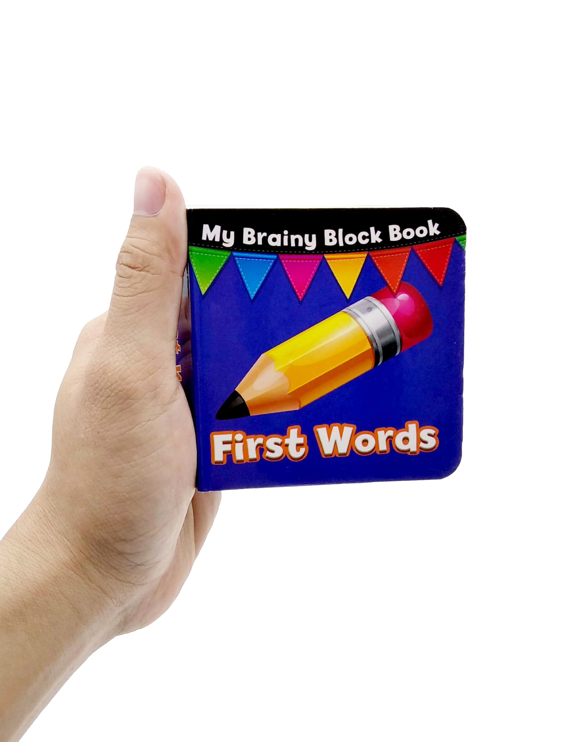 my brainy block books: first words