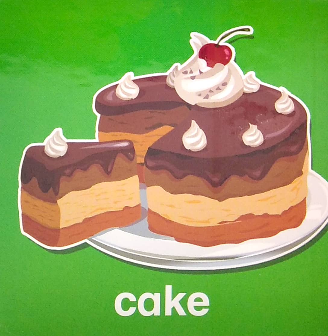 my brainy block books: food, fruits & vegetables