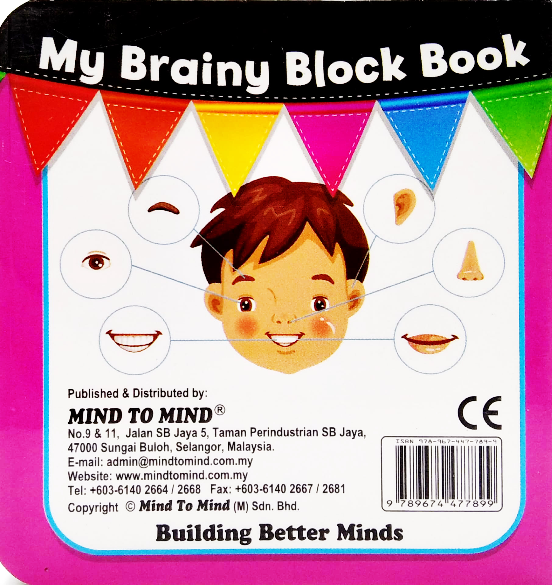 my brainy block books: my body