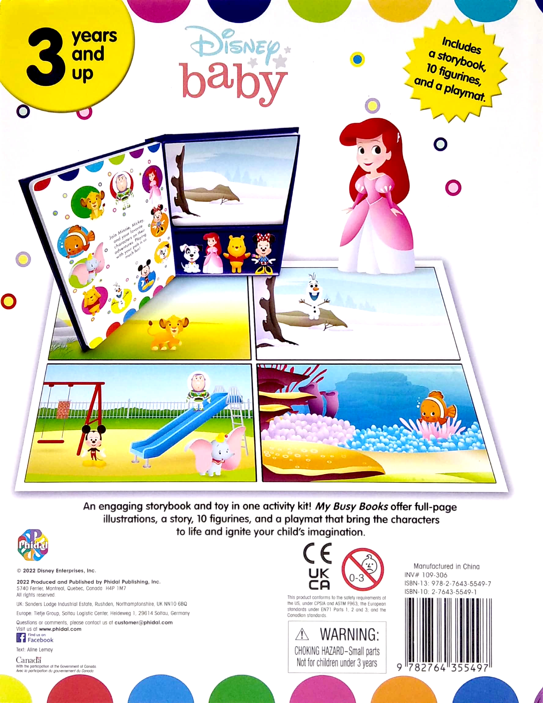 my busy books: disney baby