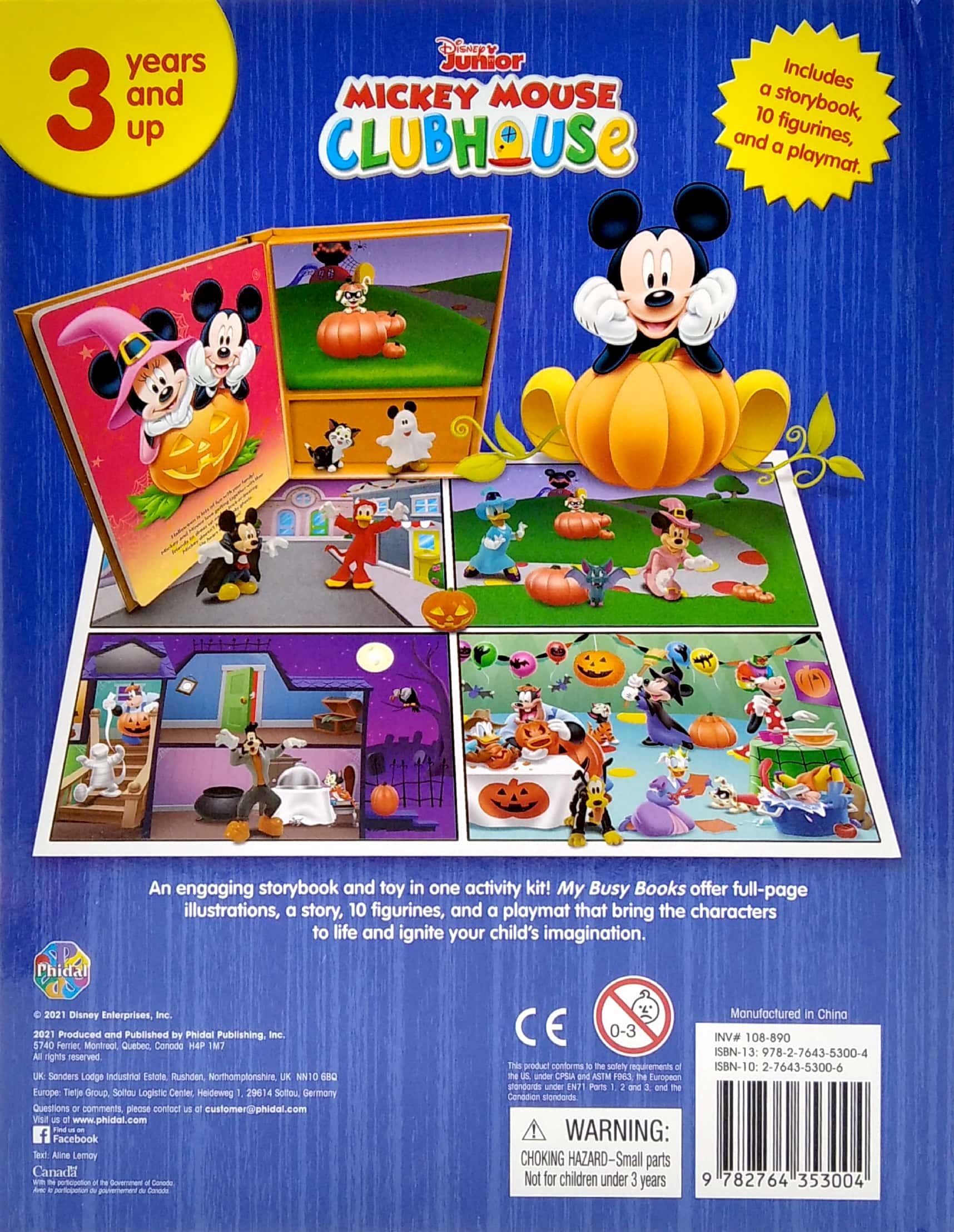 my busy books: disney junior mickey halloween