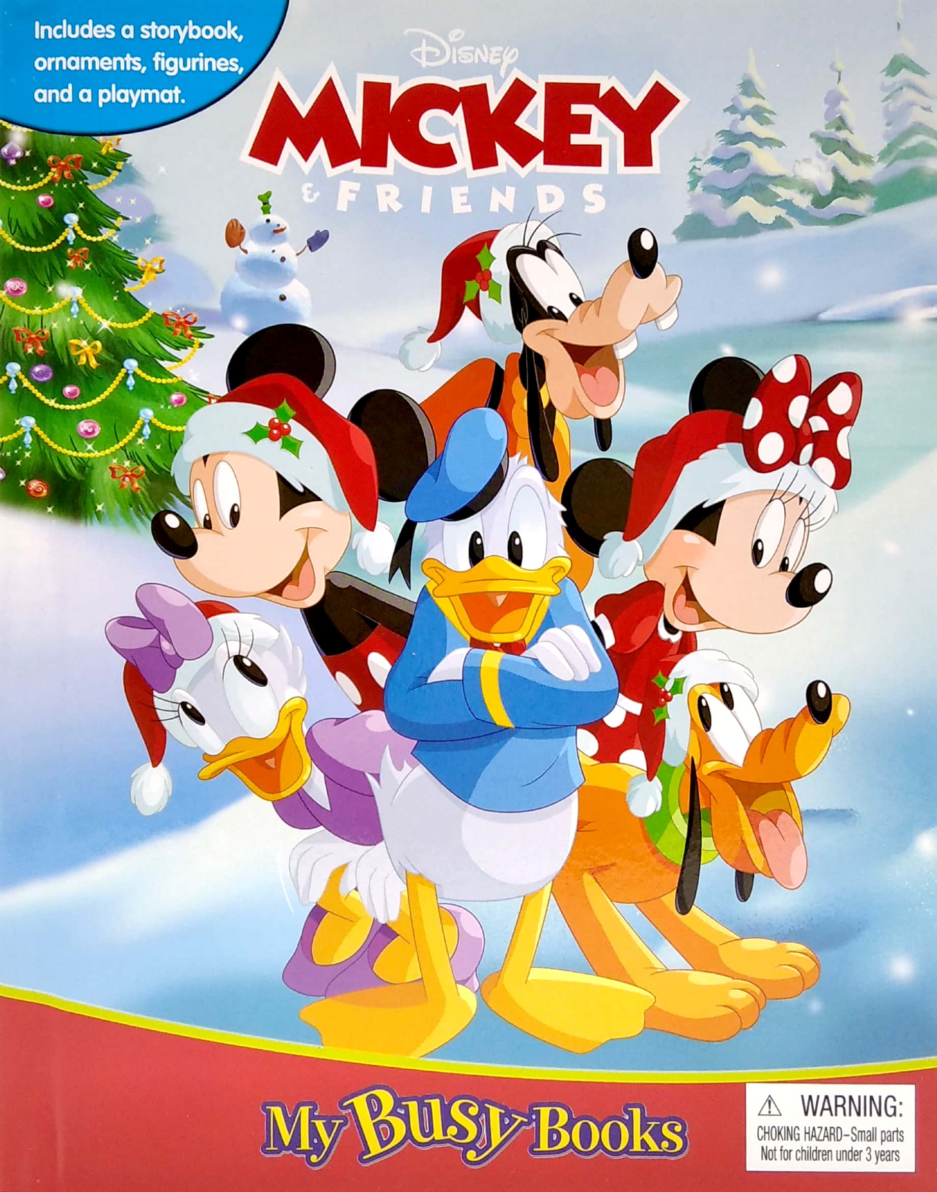 my busy books: disney mickey's christmas
